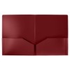 Poly Folders - Heavy Duty Two Pocket Folders for School,