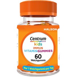 Vitamins - Centrum Gummies Immune Kids Gummies 1 x 60 - Delicious Multivitamin Gummies for Children - Important Vitamins and Minerals to Support the Immune System