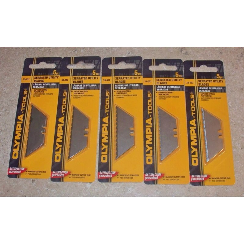 Olympia Tools Lot of 5 Olympia Tools 33-032 5 Count