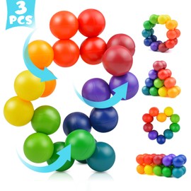 Yrissmiss 3PCS Autism Sensory Toys for Autistic Children , Sensory Fidget Toys for Adults Kids, Autism Toys for Toddlers 3-4, Travel Toys Gifts for Kids Ages 3 4 5 6 7+ ,Toddler Toys for Boys(A)