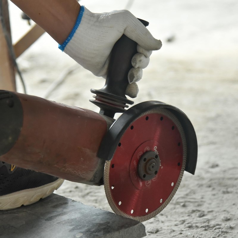 Super Thin 7" Diamond Ceramic Saw Blade Porcelain Cutting Blade