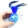 Worbee Cat Balls Interactive Cat Toy Cat Feather Balls with
