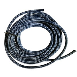 6mm Double-Braided Polyester Rope for Sailing Boating Yachts Dinghies Equestrian Exercise Multi-Use Weather Resistant (Navy, 5 metres)