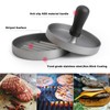 CORJEEJOR Burger Press with 100 Wax Paper, Non-Stick Meat Patty
