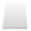 The Worcestershire Stationery Company A5 lined note pad, pack of