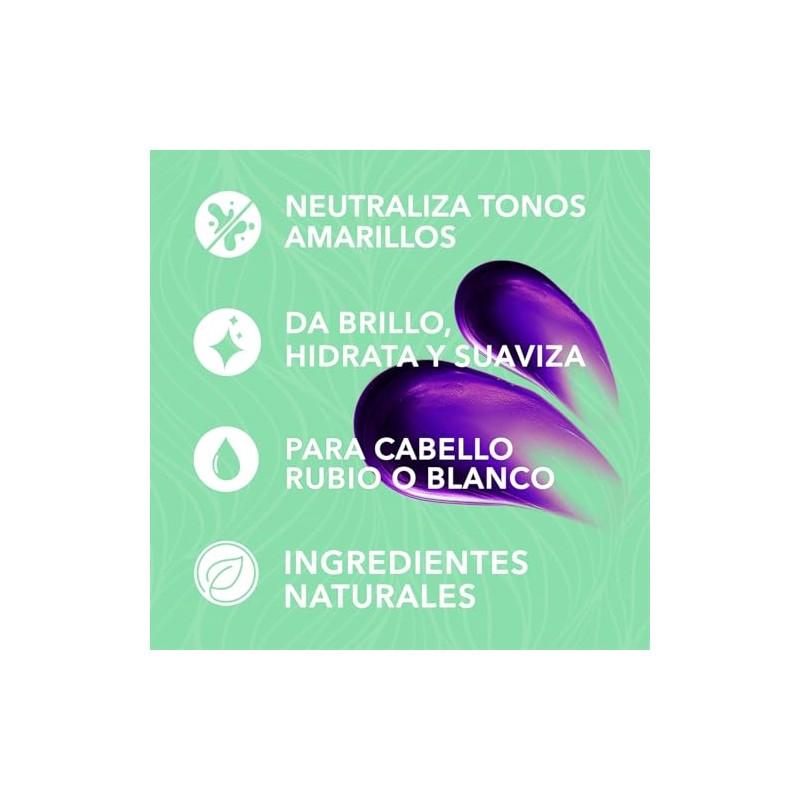 HIDRACOLOR Hidra Matiz Shampoo Neutraliza Tonos, Matiza Cabello Rubio 500ml