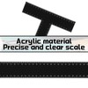 AmazingSpark 2 Pack T Square Rulers, 12 Inch Acrylic T