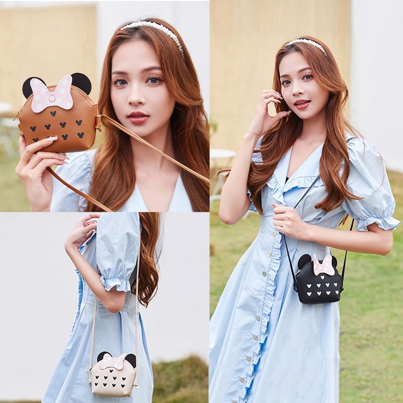 WISHOW Shoulder Bag, Mini Bag, Small, Girls, Elementary School Students,