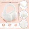 Winter Ear Muffs and Gloves Set for Women Girls Faux