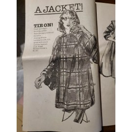 Vintage Butterick Patterns Fashion News, Oct, 1976