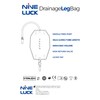 1Pc Urine Leg Bag 500ml Long Tube - Lever Tap