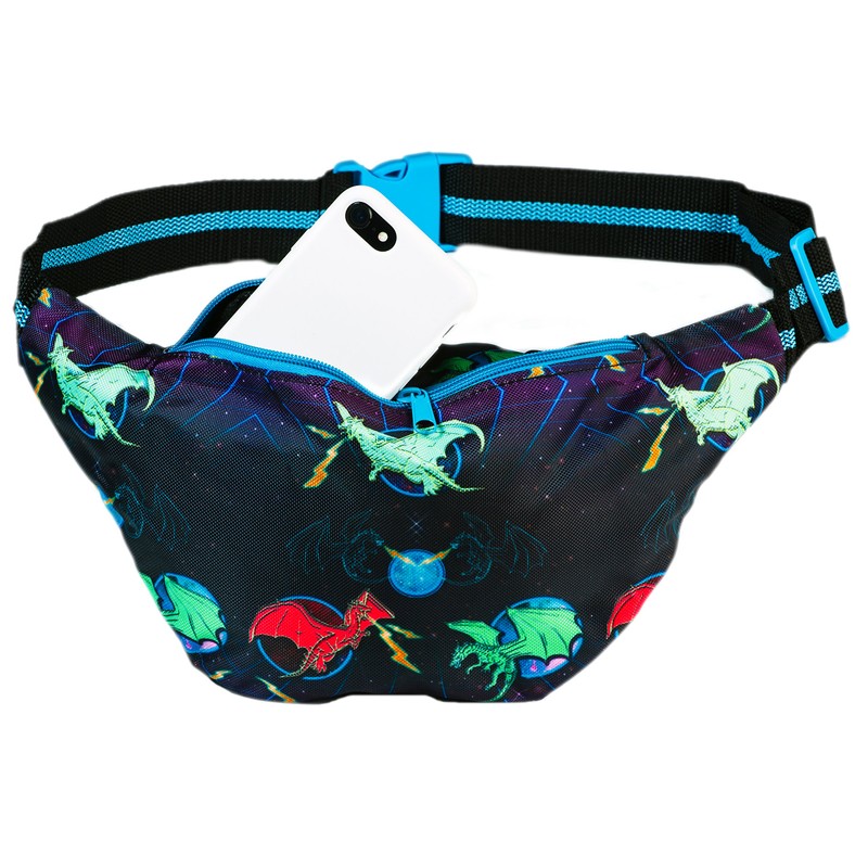 Funny Guy Mugs Dragon Fanny Pack - Dragón espacial