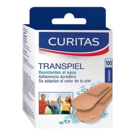 Curitas Transpiel Reistente Al Agua 100 Pzas