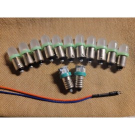 Sansui LED LAMP KIT Sansui 5000-5000A= FROSTED GREEN DIAL BULBS  Receiver METER LIGHTS
