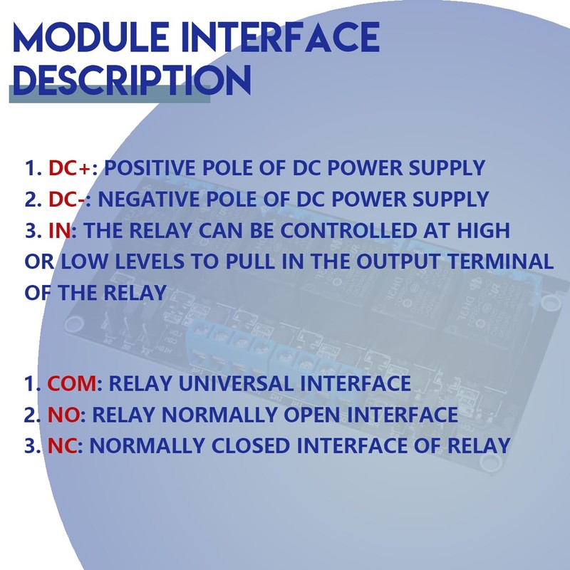 Innfeeltech 1pcs DC 5V Relay Module 6 Channel Relay with