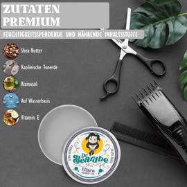 BEARDBE Matte Hair Wax, Medium Hold, Natural Finish without Shine - Matte Hair Pomade - Water Based, Leaves No Residue - Hair Wax for Men, Women and Children (Ultra Matte)