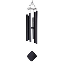 Music of the Spheres – Japanese Mezzo, Small-Medium Handcrafted Wind Chime, Precision Tuned, Weather-resistant Unique Outdoor Wind Chimes, 38"
