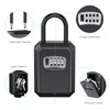 ORIA Key Storage Lock Box, 4 Digit Combination Lock Box,