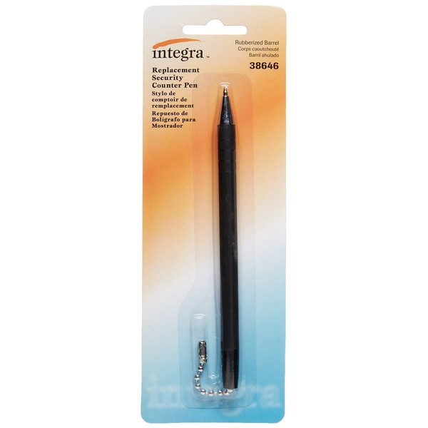 Integra Replacement Security Pen, Anti-microbial, Black (ITA38646)