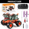 Bennol Remote Control Dinosaur Car Trucks Toys for Kids Boys