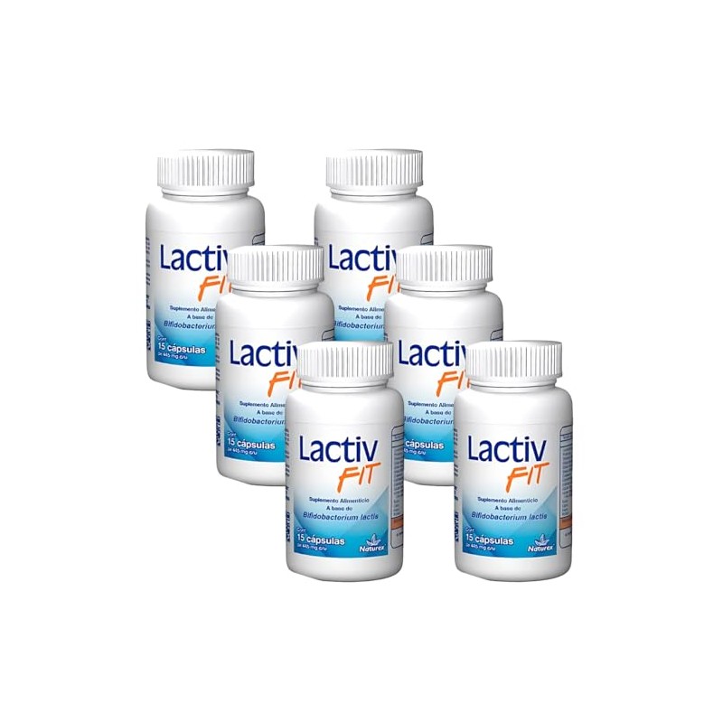 Lactiv Fit suplemento alimenticio 15 capsulas de 47mg c/u |