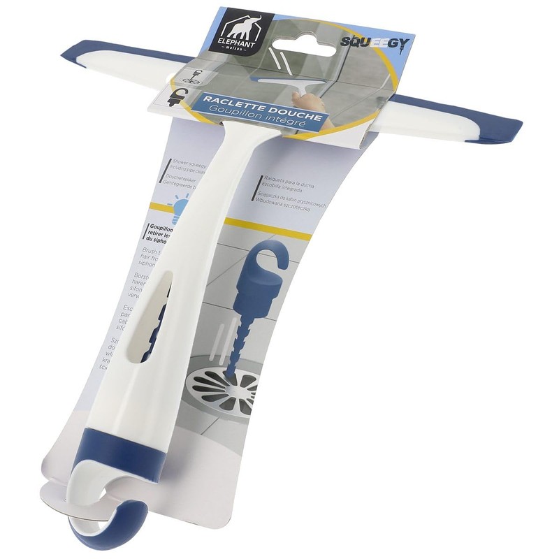 Elephant Shower Squeegee with Brush Squeegy