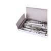 Metal Paper Fastener File Fastener,3.15"(80mm) Between 2 Hole,Box of 50