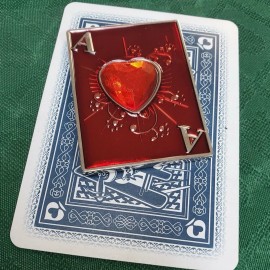 Lucky Ace Double Sided Poker Card Guard NEW & EXCLUSIVE to THE POKER STORE