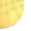 Cerulean Vinyl Tablecloth with Flannel Backing Waterproof Oil-Proof,PVC Table Cloth