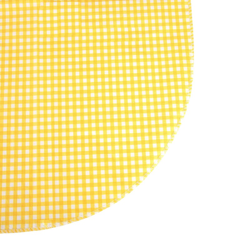 Cerulean Vinyl Tablecloth with Flannel Backing Waterproof Oil-Proof,PVC Table Cloth