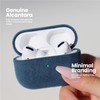 ALTRAALMA Alcantara Suede Case for AirPods Pro 3, Handmade Full-Wrap