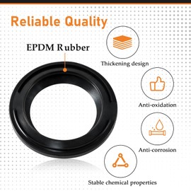 KPALAG Upgrade Thicker Toilet Lip Seal Replacement Compatible with Thetford Porta Potti Toilet Cassette Tank C2 C3 C4 Caravan Motorhome Before June 2000 Replace#: 16175