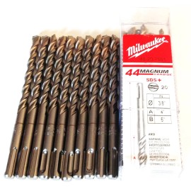 MILWAUKEE 10 MILWAUKEE 3/8" X 6" SDS PLUS CARBIDE TIP MASONRY HAMMER DRILL BIT 48-20-7551