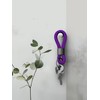 Dinalu Key Pendant Made of Sailing Rope with Black Metal,