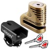 Felimoa Motorcycle Disc Lock Anti-Theft Special Key Parking Holder Included