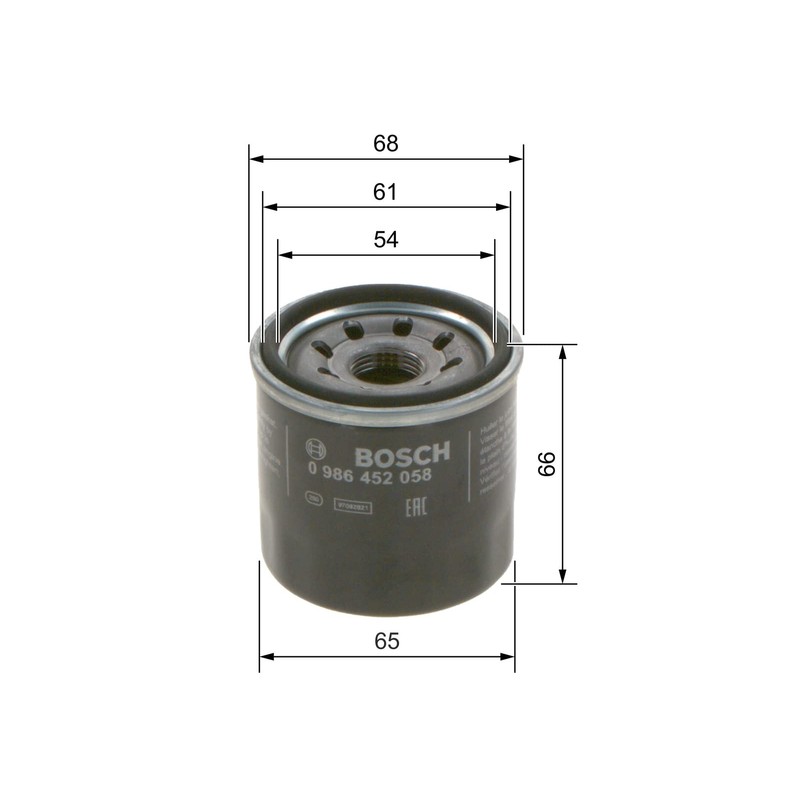 Bosch 0986452058 Oil Filter