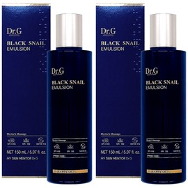 Dr.G Black Snail Emulsion 150ml x 2 A moisturizing lotion that creates elastic skin. / 닥터지 블랙 스네일 에멀전 150ml x 2개 탄력 있는 피부로 가꿔주는 수분로션