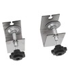 2pcs Drawer Front Mounting Clamp for Woodworking, Steel Plate, with