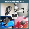 DIYMAG 12Pcs Rubber Coated Magnets, Adhesive Power 30LBS Anti-Scratch Neodymium