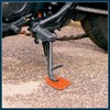 TUCKBOLD 2pcs Motorcycle Kickstand Support Pad Side Stand Pad Orange