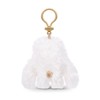 Pugler Sasquatch White Keyring