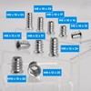Stahlia Screw-in Nut M8 x 15 Thread Insert Wood Steel