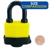 SAFEGUARD 1-1/8" Short Shank Waterproof Laminated Padlock || Heavy Duty