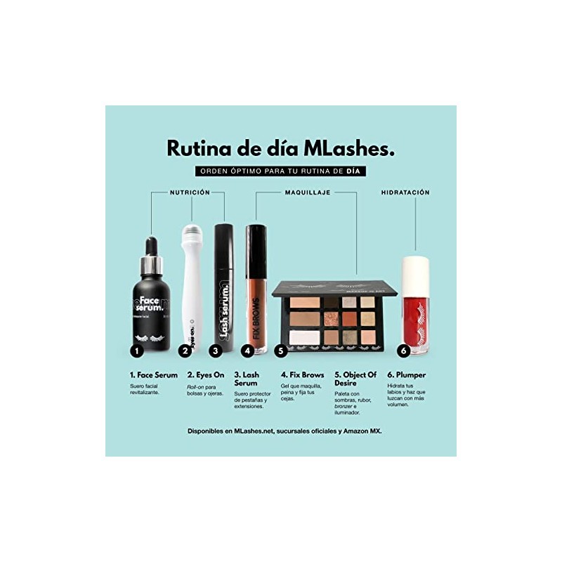 Face Serum MLashes con Ácido Hialurónico + Colágeno + Vitamina
