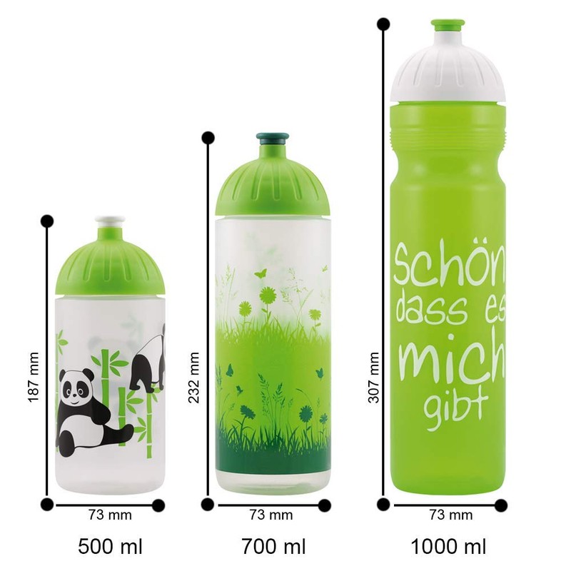Isybe non-toxic, dishwasher safe and leak-proof drinking bottle.