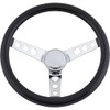 Speedway Classic 13 Inch Black Steering Wheel | Smooth Cushion