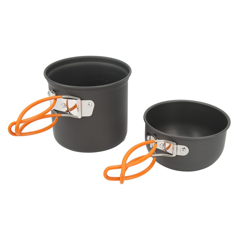 Camping Cooking Set Alumine Strong Bearing Food Grade Portable Stove