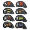 Marushin 4105047000 DC Super Heroes Icon Golf Embroidery Iron Covers