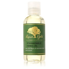 LIQUID GOLD 4 Oz PREMIUM CHAMOMILE HERBAL OIL PURE ORGANIC Skin Body Nails Hair