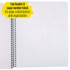 Five Star Interactive Notetaking, 1 Subject, Wide Ruled Spiral Notebook,